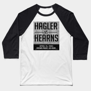 Boxing Hagler vs hearns Baseball T-Shirt